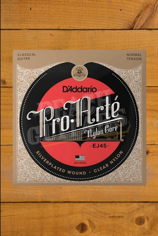 D'Addario EJ45 Nylon Classical Guitar Strings - Normal Tension