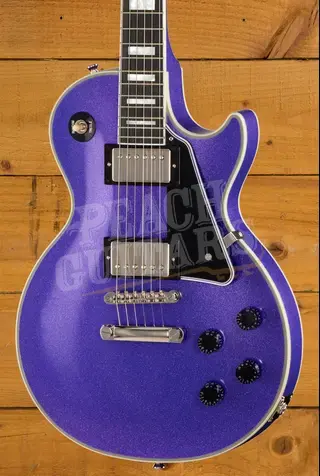 Epiphone Inspired By Gibson Custom Les Paul Custom - Amethyst Sparkle