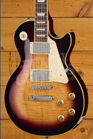 Epiphone Les Paul Standard 50s Figured | Bourbon Burst w/Gigbag