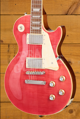 Epiphone Les Paul Standard 60s Figured | Fucshia w/Gigbag