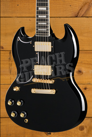 Epiphone SG Custom | Ebony w/Gigbag *Left-Handed*