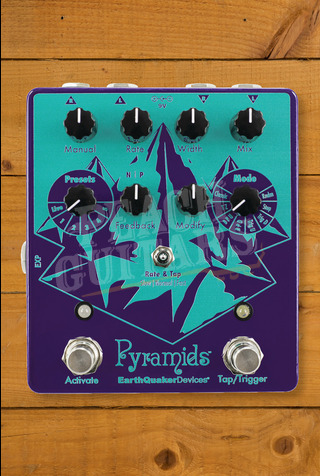 EarthQuaker Devices Pyramids | Stereo Flanging Device