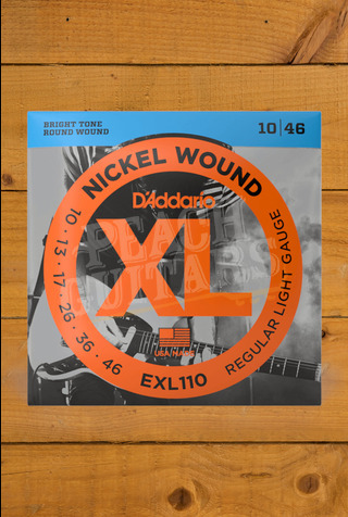 D'Addario Electric Strings | Nickel Wound - Light - 10-46