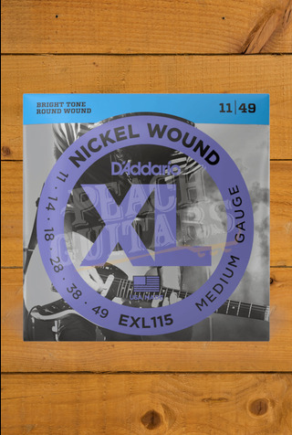 D'Addario Electric Strings | Nickel Wound - Medium - 11-49