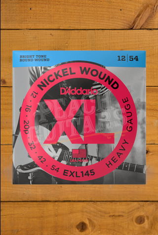 D'Addario Electric Strings | Nickel Wound - Heavy - 12-54