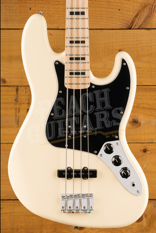 Squier Affinity Active Jazz Bass | Olympic White - Maple