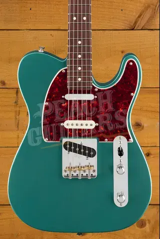 Fender American Professional Classic Hotshot Telecaster - Rosewood - Faded Sherwood Green Metallic
