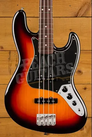 Fender American Professional Classic Jazz Bass - Rosewood - 3-Colour Sunburst