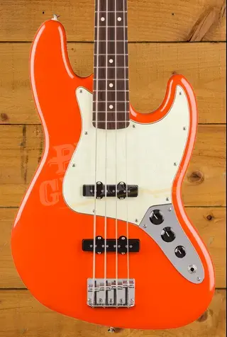 Fender Player II Jazz Bass - Rosewood - Rallye Orange