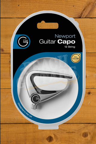 G7TH Newport Acoustic Capo 12 String Compensated - Silver