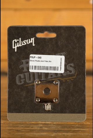 Gibson Plastic Jack Plate (Nickel)