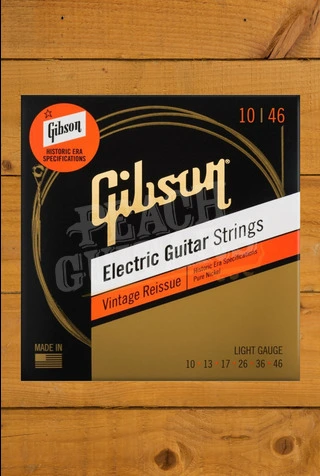 Gibson Vintage Re-Issue Electric Guitar Strings - 10-46