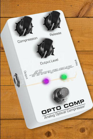 Ampeg Pedals | Opto Comp Analogue Optical Compressor