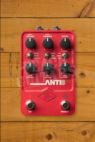 Universal Audio UAFX Guitar Pedals | ANTI 1992 High Gain Amplifier