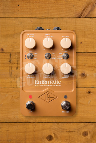 Universal Audio UAFX Guitar Pedals | Enigmatic '82 Overdrive Special Amplifier