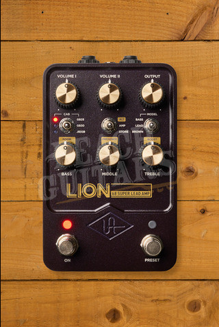 Universal Audio UAFX Guitar Pedals | Lion '68 Super Lead Amplifier