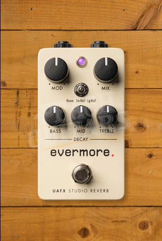 Universal Audio Evermore Studio Reverb Guitar Pedal
