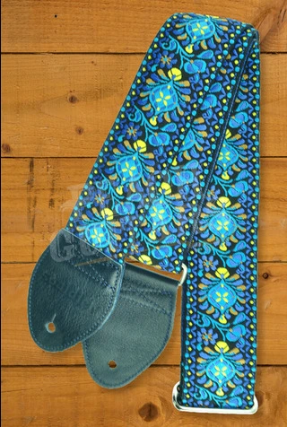 Souldier Classic Guitar Strap - Hendrix - Blue