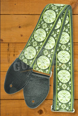 Souldier Classic Guitar Strap - Medallion - Green