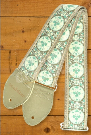 Souldier Classic Guitar Strap - Medallion - Taupe