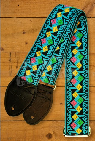 Souldier Classic Guitar Strap - Clapton - Turquoise