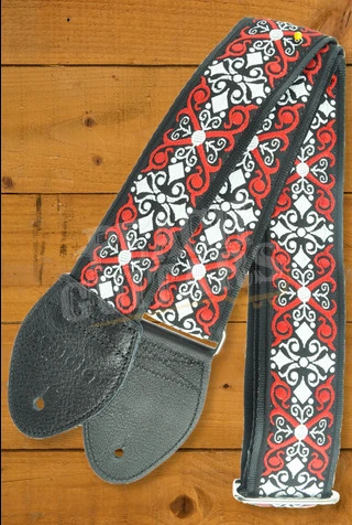Souldier Classic Guitar Strap - Constantine - Black/Red