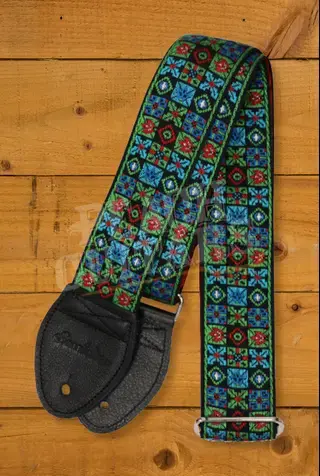 Souldier Classic Guitar Strap - Woodstock - Green