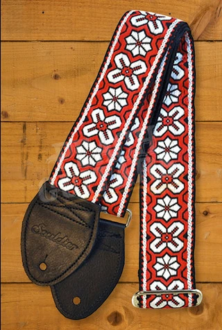 Souldier Classic Guitar Strap - Greenwich - Red