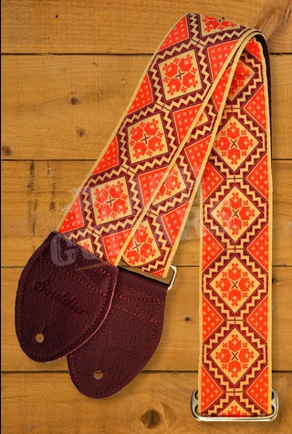 Souldier Classic Guitar Strap - Rustic - Orange