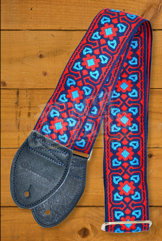 Souldier Classic Guitar Straps | Fillmore - Red/Royal