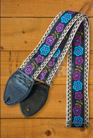 Souldier Classic Guitar Strap - Marigold - Turquoise