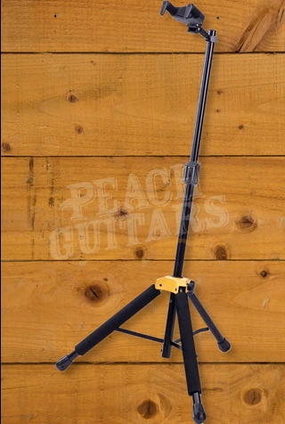 Hercules Universal Fit Auto Grip Single Guitar Stand with Foldable Yoke