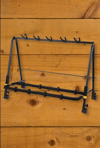 Hercules 5-Piece Guitar Display Rack with Castors