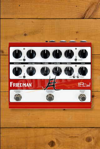 Friedman IR-J Jake E. Lee Signature | Dual Valve Preamp & DI