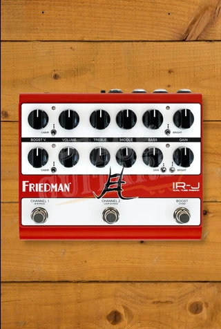 Friedman IR-J Jake E. Lee Signature | Dual Valve Preamp & DI