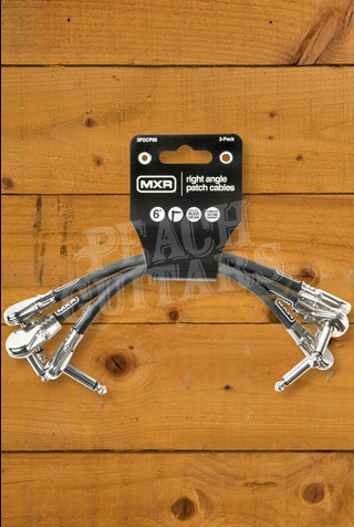MXR 3PDCP06 | 6" Patch Cables - Angled - 3-Pack