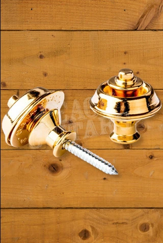 Dunlop Dual Design Straplok Strap Retainers - Gold