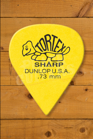 Dunlop 412-073 | Tortex Sharp Pick - .73mm - 12 Pack
