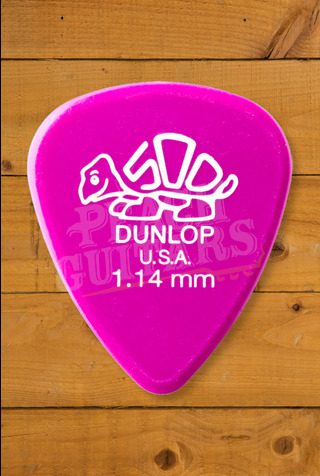 Dunlop 41-114 | Delrin 500 Pick - 1.14mm - 12 Pack