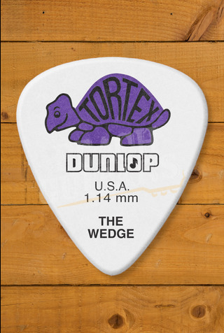 Dunlop Tortex The Wedge Pick | 1.14mm - 12-Pack