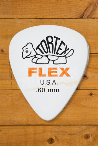 Dunlop 428-060 | Tortex Flex Standard Pick - .60mm - 12 Pack