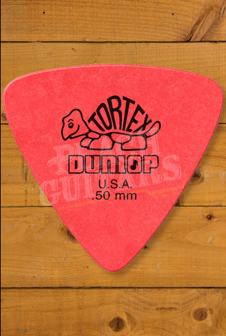 Dunlop 431-050 | Tortex Triangle Pick - .50mm - 6 Pack