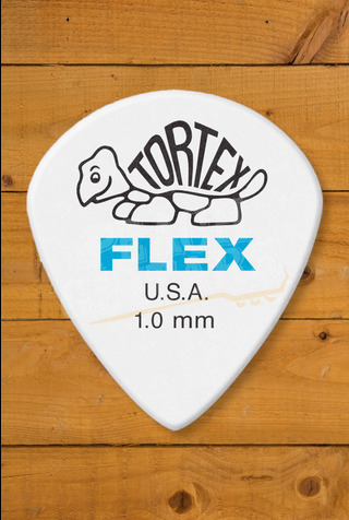 Dunlop 466-100 | Tortex Flex Jazz III XL Pick - 1.00mm - 12 Pack
