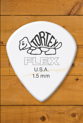 Dunlop 468-150 | Tortex Flex Jazz III Pick - 1.50mm - 12 Pack