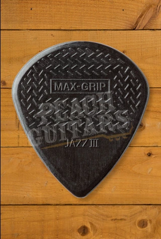 Dunlop Max-Grip Jazz III Stiffo Pick - 1.38mm - 6-Pack
