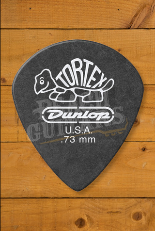 Dunlop Tortex Pitch Black Jazz III Pick | .73mm - 12-Pack