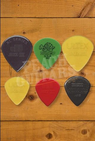 Dunlop Jazz III Variety Pack - Mixed Gauges - 6-Pack