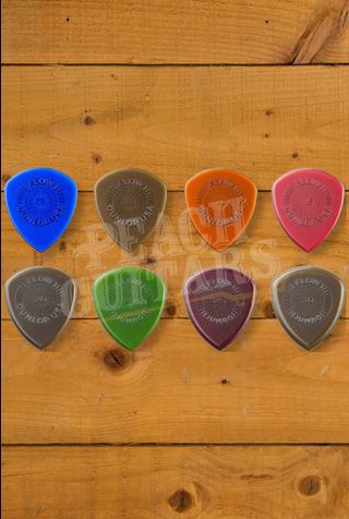 Dunlop PVP114 | Flow Pick Variety Pack - Mixed Gauges - 8 Pack