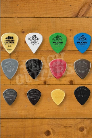 Dunlop Shred Pick Variety Pack - Mixed Gauges - 12-Pack