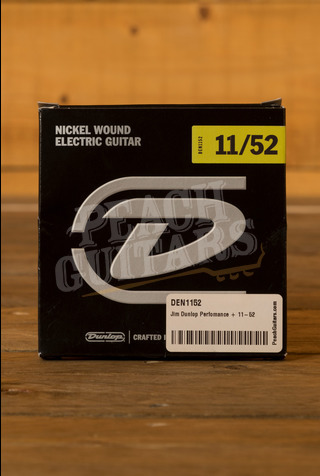 Jim Dunlop Perfomance + 11-52 Nickel Wound Electric Guitars Strings
